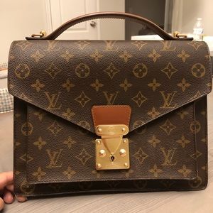 Vintage Louis Vuitton Monceau Monogram Crossbody